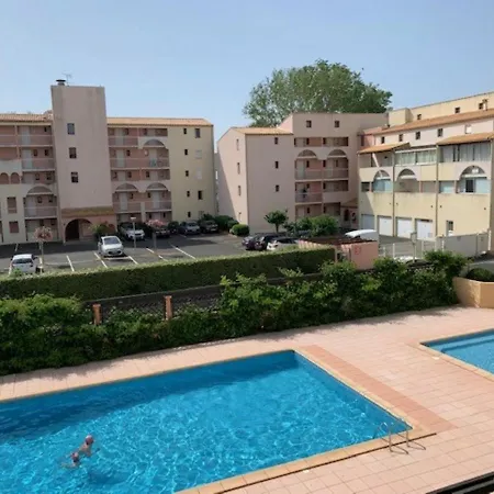 Apartment T2 - Piscine, Parking, Plage A 100m, Cap D'agde, 6 Pers. - Fr-1-607-86 *